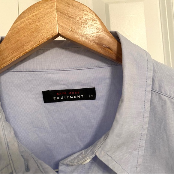 Equipment x Kate Moss London Oxford Button Down - Picture 6 of 9